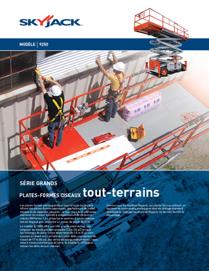 Колесни ножични автовишки Skyjack SJ 9250