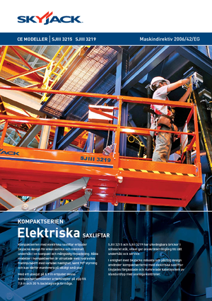 Колесни ножични автовишки Skyjack SJ III 3219