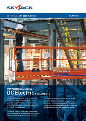 Колесни ножични автовишки Skyjack SJ III 3226 M