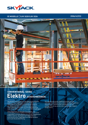 Колесни ножични автовишки Skyjack SJ III 3226 M