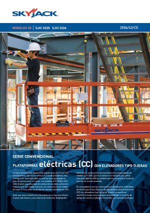 Колесни ножични автовишки Skyjack SJ III 3226 M