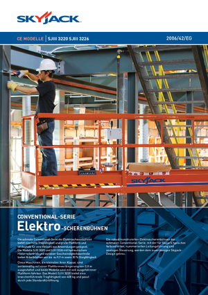 Колесни ножични автовишки Skyjack SJ III 3226 M