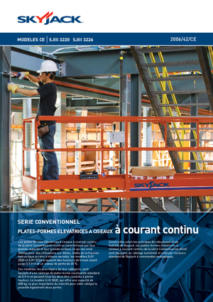 Колесни ножични автовишки Skyjack SJ III 3220