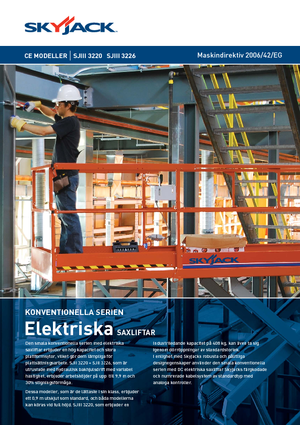 Колесни ножични автовишки Skyjack SJ III 3220