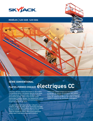 Колесни ножични автовишки Skyjack SJ III 3220