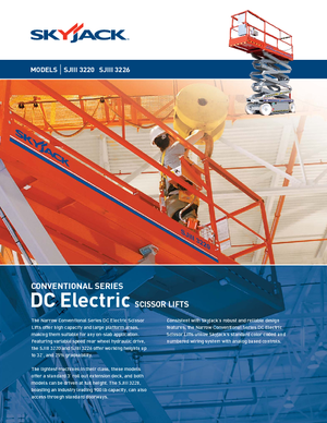 Колесни ножични автовишки Skyjack SJ III 3220