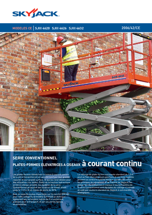 Колесни ножични автовишки Skyjack SJ III 4626