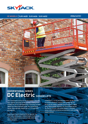 Колесни ножични автовишки Skyjack SJ III 4626