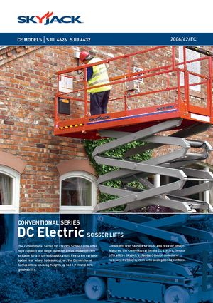 Колесни ножични автовишки Skyjack SJ III 4632