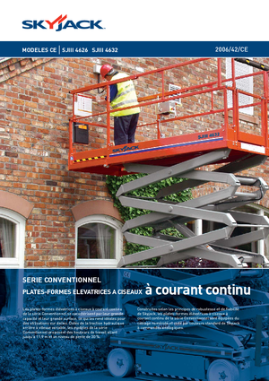 Колесни ножични автовишки Skyjack SJ III 4632