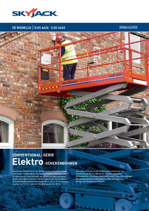 Колесни ножични автовишки Skyjack SJ III 4626