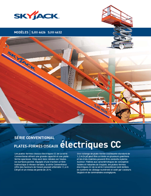 Колесни ножични автовишки Skyjack SJ III 4632