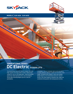 Колесни ножични автовишки Skyjack SJ III 4632