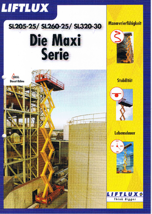 Колесни ножични автовишки Liftlux SL 205-25