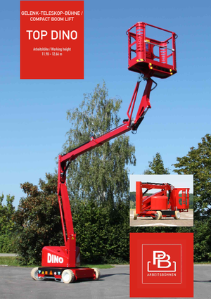 Колесни повдигачи с подвижна стрела PB Topdino 121 II