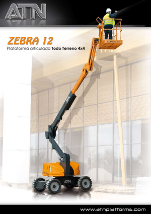 Колесни повдигачи с подвижна стрела ATN Zebra 12
