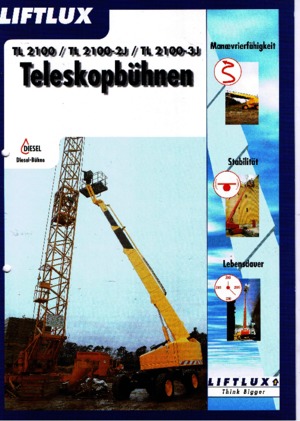Колесни телескопични подемници Liftlux TL 2100
