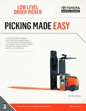 Машини за събиране на поръчки Toyota CR1-LP80