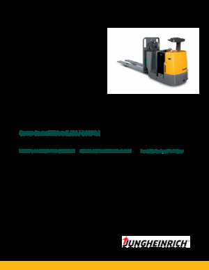 Машини за събиране на поръчки Jungheinrich ECE M36
