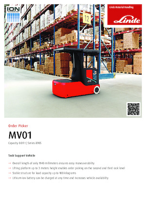 Машини за събиране на поръчки Linde MV01