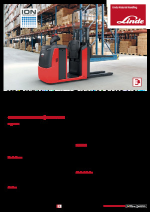 Машини за събиране на поръчки Linde N20C D