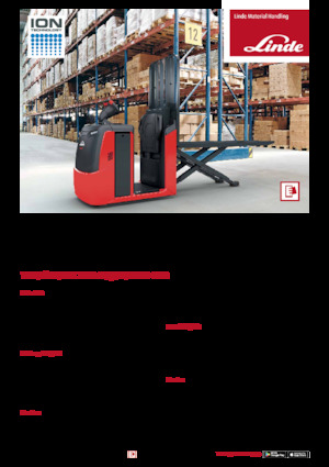 Машини за събиране на поръчки Linde N20C LX