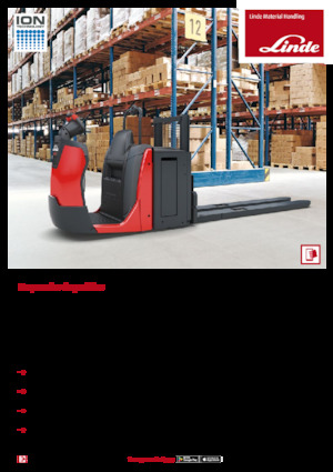 Машини за събиране на поръчки Linde N20XL