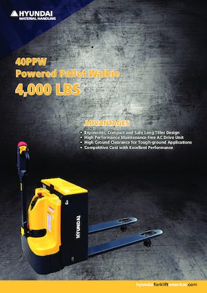 Пешеходна палетна количка Hyundai 40PPW