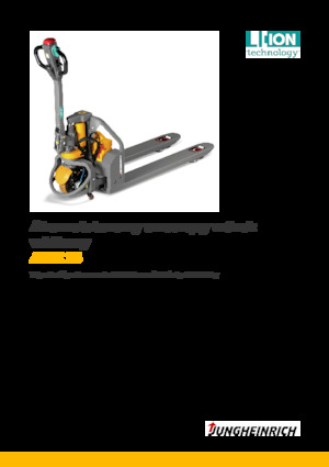 Пешеходна палетна количка Jungheinrich AME 13