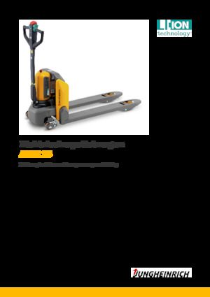 Пешеходна палетна количка Jungheinrich AME 15