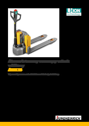 Пешеходна палетна количка Jungheinrich AME 15