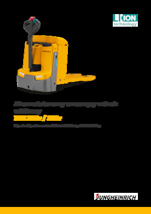 Пешеходна палетна количка Jungheinrich EJE 222r