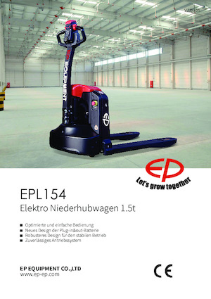 Пешеходна палетна количка EP EPL154