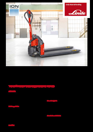 Пешеходна палетна количка Linde MT12 