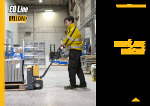 Пешеходна палетна количка Caterpillar NPP20QBL