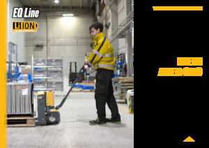 Пешеходна палетна количка Caterpillar NPP20QBL