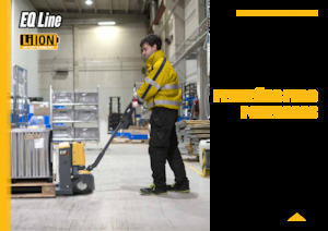 Пешеходна палетна количка Caterpillar NPP20QBL