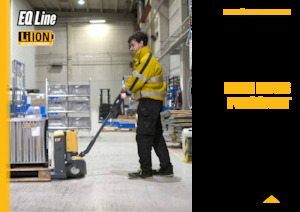 Пешеходна палетна количка Caterpillar NPP20QBL