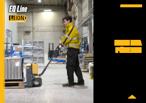 Пешеходна палетна количка Caterpillar NPP20QBL