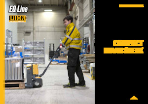 Пешеходна палетна количка Caterpillar NPP20QBL