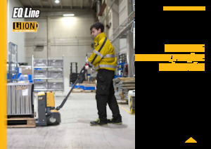 Пешеходна палетна количка Caterpillar NPP20QBL