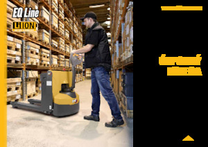 Пешеходна палетна количка Caterpillar NPP18QL