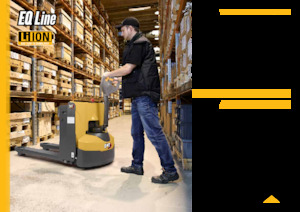 Пешеходна палетна количка Caterpillar NPP18QL