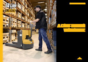 Пешеходна палетна количка Caterpillar NPP18QL