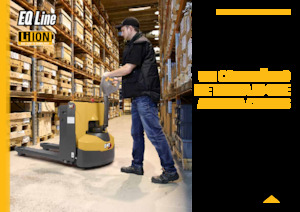 Пешеходна палетна количка Caterpillar NPP18QL
