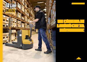 Пешеходна палетна количка Caterpillar NPP18QL