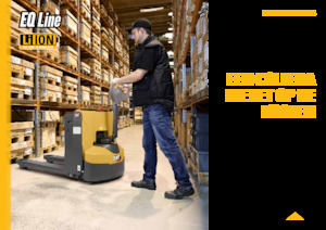 Пешеходна палетна количка Caterpillar NPP18QL