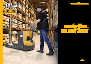 Пешеходна палетна количка Caterpillar NPP20QL
