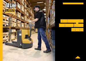Пешеходна палетна количка Caterpillar NPP20QL