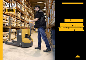 Пешеходна палетна количка Caterpillar NPP20QL